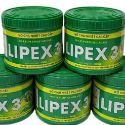 Mỡ Bò Chịu Nhiệt LIPEX 3 Chính Hãng, Giải Pháp Bôi Trơn Bền Bỉ, Hiệu Suất Cao