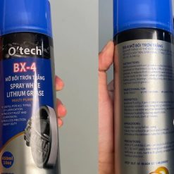 Mỡ Bò Chịu Nhiệt O’TECH BX-4 Lithium White Grease, Xịt Bôi Trơn, Tẩy Rỉ Sét Kim Loại