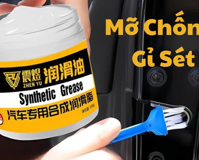 Mỡ Bôi Trơn Giảm Chấn Ô Tô Chuyên Dụng, Giảm Va Đập, Khử Tiếng Cọt Kẹt Hiệu Quả