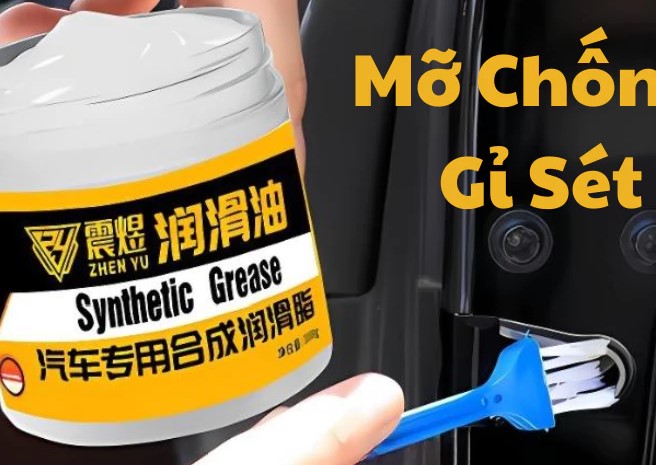 Mỡ Bôi Trơn Giảm Chấn Ô Tô Chuyên Dụng, Giảm Va Đập, Khử Tiếng Cọt Kẹt Hiệu Quả