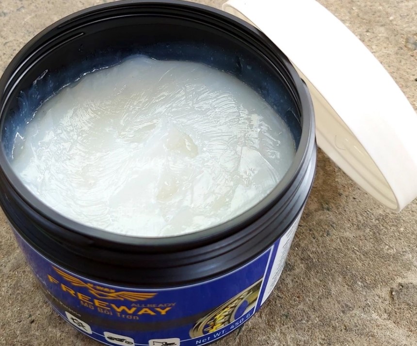 Mỡ Bôi Trơn Trắng Chịu Nhiệt, Kháng Nước Freeway White Grease NGLI, Kim Loại, Ổ Trục, Vòng Bi