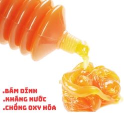 Mỡ Sâu (Mỡ Tuýp) Vàng, Xanh 400g Chịu Nhiệt 180°C Mỡ Đa Dụng Gốc Lithium L3 Bám Dính, Kháng Nước