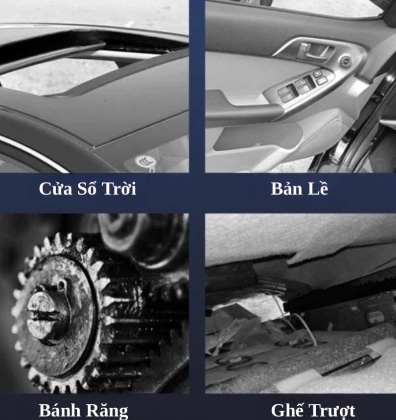Mỡ Tra Bôi Trơn Chi Tiết Xe Ô Tô, Chống Rỉ Sét, Giảm Tiếng Va Đập, Cọt Kẹt