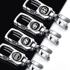 Móc Chìa Khóa Ô Tô, Xe Hơi, Xe Máy Có Logo Các Hãng Xe, Thiết Kế Sang Trọng