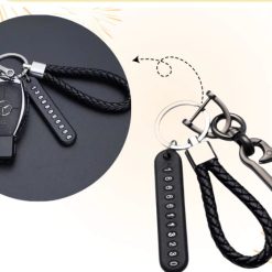 Móc Chìa Khóa Xe Ô Tô & Xe Máy X3N AUTO Kèm Bảng Số Điện Thoại