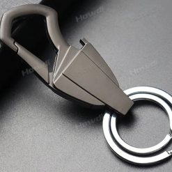 Móc Khóa Hợp Kim Logo Xe Mô Tô Honda, Tích Hợp Khui Nắp Chai Tiện Lợi