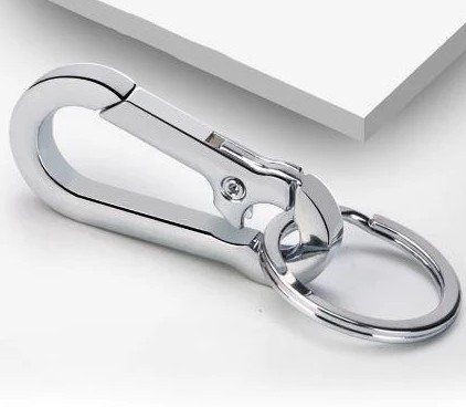 Móc Khóa Kim Loại Cao Cấp Phong Cách Cổ Điển, Đơn Giản, Bền Bỉ