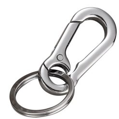 Móc Khóa Kim Loại Cao Cấp Phong Cách Cổ Điển, Đơn Giản, Bền Bỉ