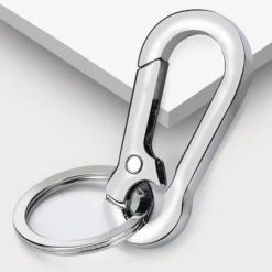 Móc Khóa Kim Loại Cao Cấp Phong Cách Cổ Điển, Đơn Giản, Bền Bỉ