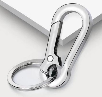 Móc Khóa Kim Loại Cao Cấp Phong Cách Cổ Điển, Đơn Giản, Bền Bỉ