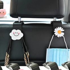 Móc Treo Đồ Ô Tô Gài Sau Ghế, Họa Tiết Hoạt Hình, Cho Không Gian Xe Gọn Gàng