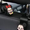 Móc Treo Đồ Sau Ghế Ô Tô Họa Tiết Hoạt Hình 3D, Phụ Kiện Trang Trí Dễ Thương, Tiện Lợi Cho Xe Hơi