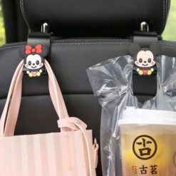 Móc Treo Đồ Sau Ghế Ô Tô Họa Tiết Hoạt Hình 3D, Phụ Kiện Trang Trí Dễ Thương, Tiện Lợi Cho Xe Hơi