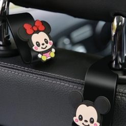 Móc Treo Đồ Sau Ghế Ô Tô Họa Tiết Hoạt Hình 3D, Phụ Kiện Trang Trí Dễ Thương, Tiện Lợi Cho Xe Hơi