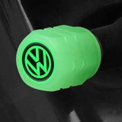 Nắp Van Bánh Xe Nhựa ABS Phát Sáng, Bảo Vệ Van, Tăng Thẩm Mỹ Cho Xe