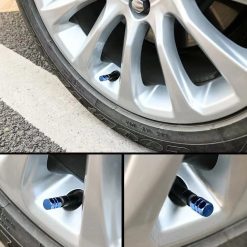 Nắp Van Lốp Bánh Xe Hợp Kim Nhôm Cao Cấp, Bảo Vệ Van & Trang Trí Bánh Xe, Mọi Loại Xe