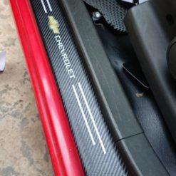 Nẹp Dán Vân Carbon Chống Trầy Xước, Bảo Vệ Bậc Cửa & Cốp Sau Xe Ô Tô