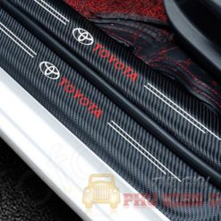 Nẹp Dán Vân Carbon Chống Trầy Xước, Bảo Vệ Bậc Cửa & Cốp Sau Xe Ô Tô
