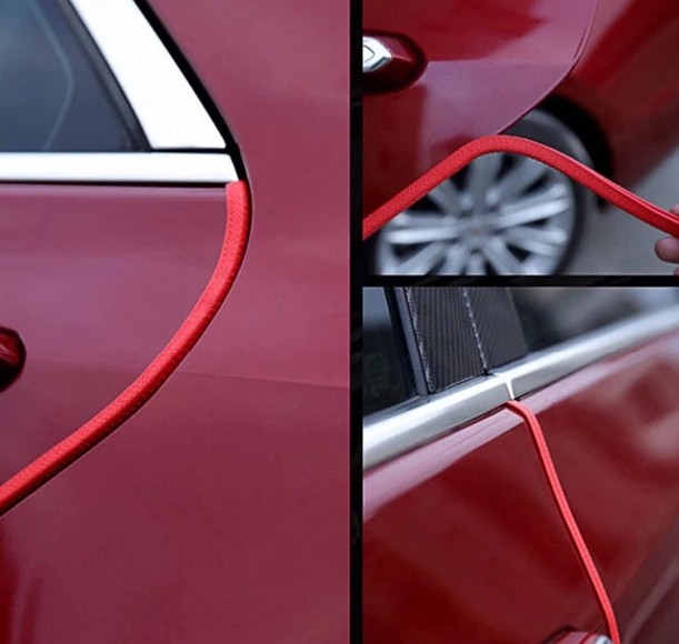 Nẹp U Lõi Thép, Ron Viền Chống Xước Cánh Cửa Ô Tô, Tránh Va Đập & Trầy Xước