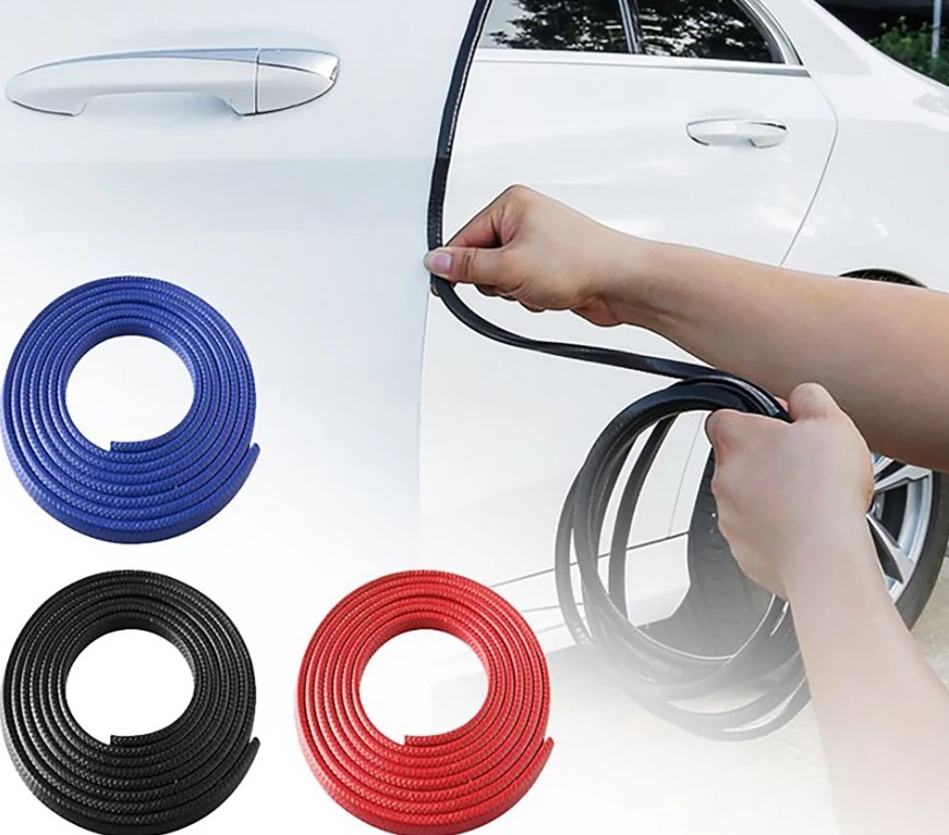 Nẹp U Lõi Thép, Ron Viền Chống Xước Mép Cửa Ô Tô, Bảo Vệ Khi Va Chạm Với Tường hoặc Xe Khác