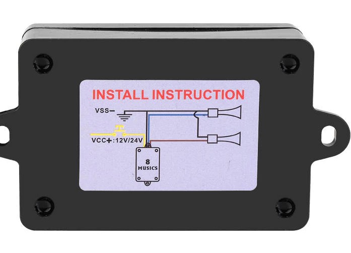 Nhại Còi 3 Pro 8 Bài, Giải Pháp Âm Thanh Đa Dạng Cho Xe Ô Tô, Xe Tải 12V & 24V