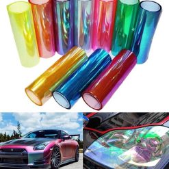 Nhãn Dán Trang Trí Đèn Pha Xe Ô Tô, Kích Thước 60cm x 30cm