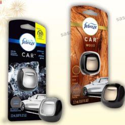 Nước Hoa Khử Mùi Ô Tô Febreze Car Hàng Mỹ Kẹp Cửa Gió Xe Hơi, Hương Thơm Tươi Mát Dễ Chịu