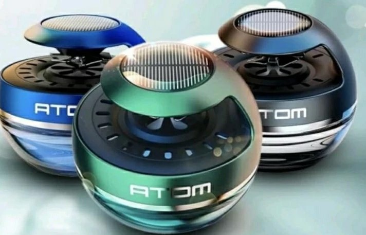 Nước Hoa Ô Tô Cao Cấp Atom 55ml, Khử Mùi, Lọc Không Khí & Chống Say Xe