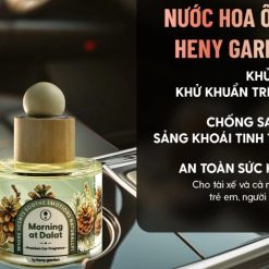 Nước Hoa Ô Tô HENY GARDEN, Nước Hoa Treo Xe Hơi Sang Trọng, Khử Mùi, Chống Say Xe, Tinh Dầu Thư Giãn