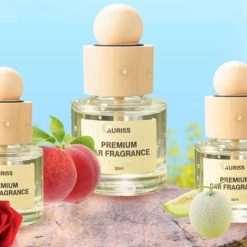 Nước Hoa Ô Tô Hương Dưa Gang Cao Cấp 50ml, Khử Mùi, Chống Say Xe, Cảm Giác Thư Giãn