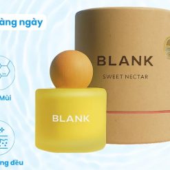 Nước Hoa Ô Tô Hương Sả Chanh BLANK 50ML Nhập Khẩu, Thơm Dịu Nhẹ, Khử Mùi, Chống Say Xe
