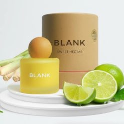 Nước Hoa Ô Tô Hương Sả Chanh BLANK 50ML Nhập Khẩu, Thơm Dịu Nhẹ, Khử Mùi, Chống Say Xe