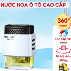 Nước Hoa Ô Tô Thơm Lâu, Tinh Dầu Thiên Nhiên Không Cồn, Mùi Nhẹ, Chống Say Xe, Kẹp Cửa Gió