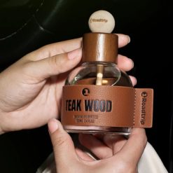 Nước Hoa Xe Ô Tô 1Roadtrip Hương Teak Wood, Tinh Dầu Thiên Nhiên, Khử Mùi & Chống Say Xe