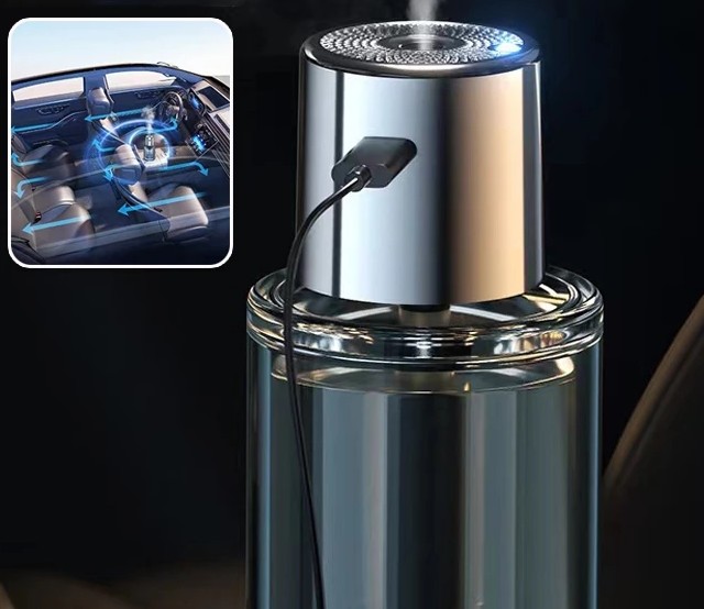 Nước Hoa Xe Ô Tô Đa Năng 160ml Máy Khuếch Tán Thông Minh, Khử Mùi, Tạo Hương Thơm Trong Lành
