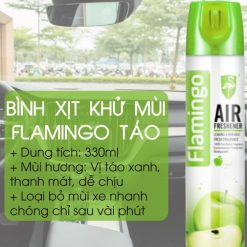 Nước Hoa Xịt Khử Mùi Hôi Ô Tô Flamingo F011 330ml Khử Mùi Xe Mới & Nội Thất