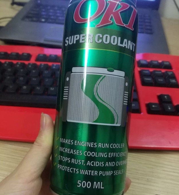 Nước Làm Mát Động Cơ Ô Tô, Xe Máy Màu Xanh Esna Oki Coolant 500ml