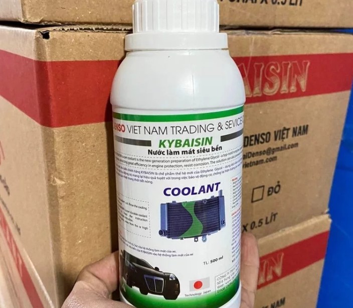 Nước Làm Mát Động Cơ Xe DENSO KYBAISIN 0,5L Công Nghệ Nhật Bản, Chống Quá Nhiệt