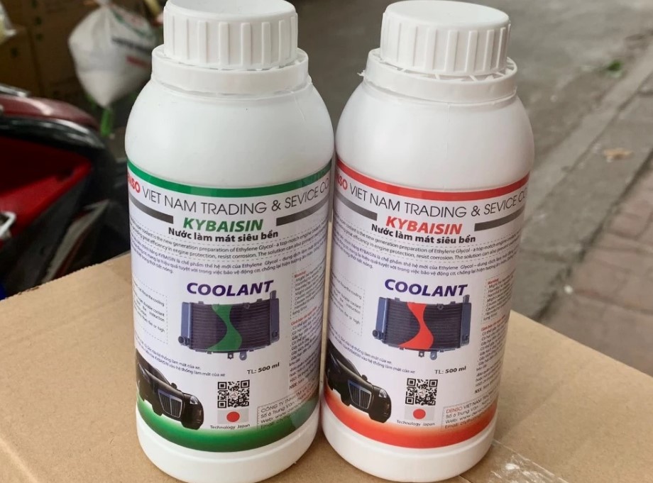 Nước Làm Mát Động Cơ Xe DENSO KYBAISIN 0,5L Công Nghệ Nhật Bản, Chống Quá Nhiệt