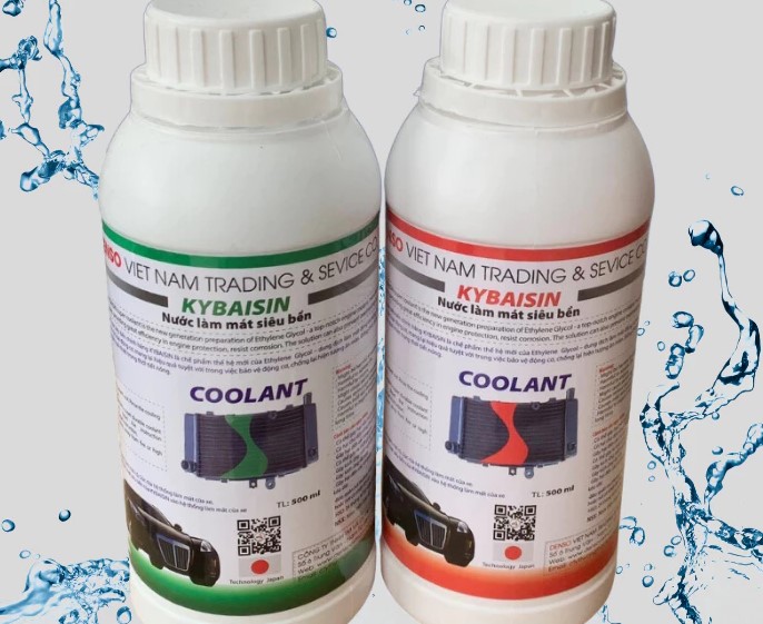 Nước Làm Mát Động Cơ Xe DENSO KYBAISIN 0,5L Công Nghệ Nhật Bản, Chống Quá Nhiệt