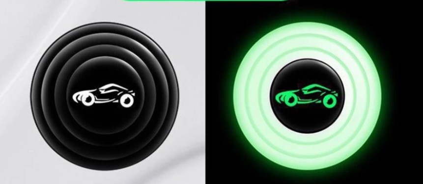 Nút Cao Su Giảm Chấn Chống Sốc Bảo Vệ Cửa Ô Tô, Giảm Lực Đóng/Mở, Có Phản Quang Ban Đêm