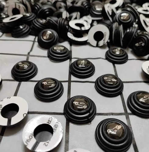 Nút Giảm Chấn Cửa Ô Tô, Đệm Cao Su Giảm Lực Đóng Cửa, Chống Ồn, Bảo Vệ Cánh Cửa Xe