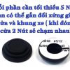 Nút Giảm Chấn Đóng Cửa Xe Ô Tô, Capo, Cốp, Hạn Chế Tiếng Ồn & Bảo Vệ Xe Hiệu Quả
