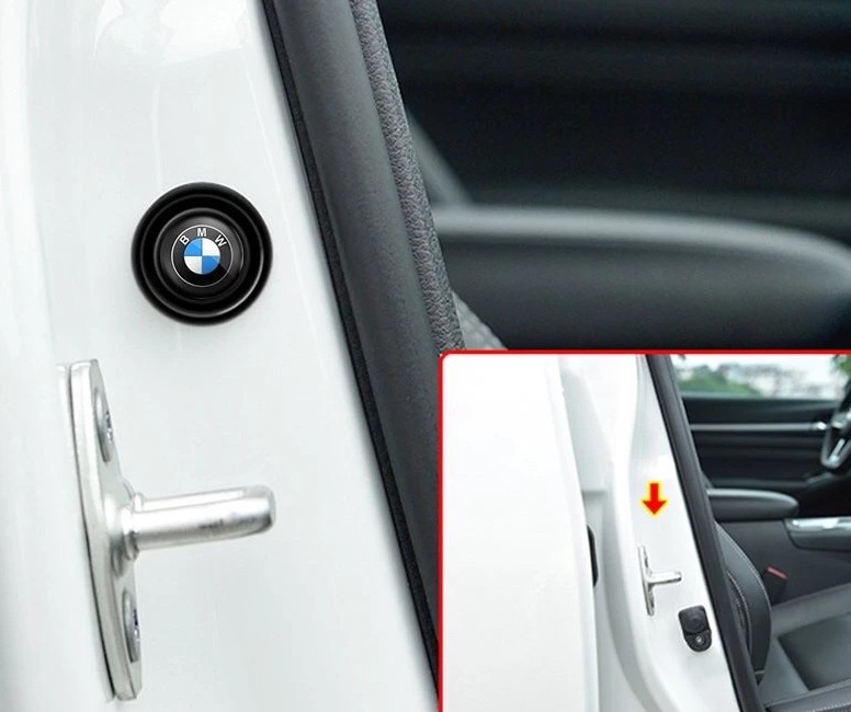 Nút Giảm Chấn Ô Tô, Miếng Dán Giảm Lực Đóng Cửa, Chống Sốc, Bảo Vệ Cửa Xe Toàn Diện