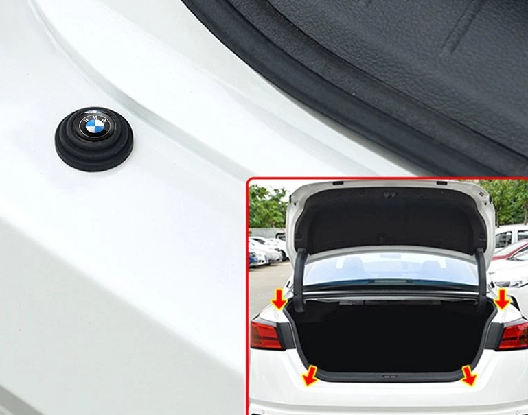 Nút Giảm Lực Đóng Cửa Ô Tô, Đệm Giảm Chấn, Miếng Dán Chống Sốc | Đầy Đủ Logo Các Hãng Xe