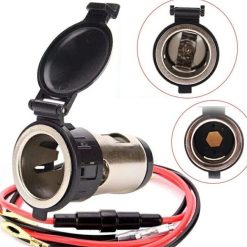 Ổ Cắm Nguồn Đầu Tẩu Xe Ô Tô (Đuôi Cái) 12V An Toàn, Dễ Lắp Đặt