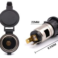 Ổ Cắm Nguồn Đầu Tẩu Xe Ô Tô Đuôi Cái, Chất Lượng Cao