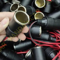 Ổ Cắm Tẩu Sạc Đầu Cái Ô Tô 12v – 24v | Nguồn Cấp Điện Camera Hành Trình, Dòng Tải Cao 10a – 15a