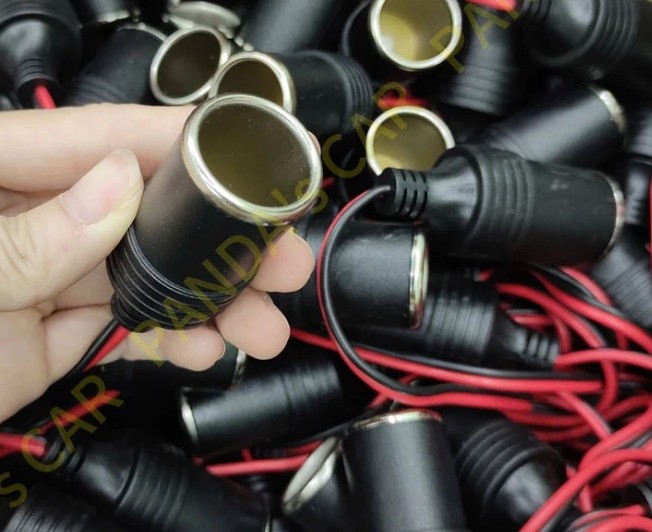Ổ Cắm Tẩu Sạc Đầu Cái Ô Tô 12v – 24v | Nguồn Cấp Điện Camera Hành Trình, Dòng Tải Cao 10a – 15a