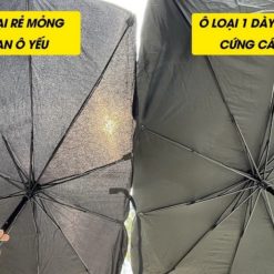 Ô Che Nắng Kính Chắn Gió Ô Tô UPF50+ Chống Tia Cực Tím, Giảm Nhiệt, Dễ Gấp Gọn
